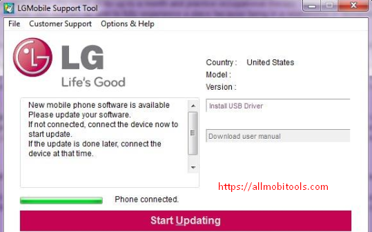 lg smartphone driver for mac